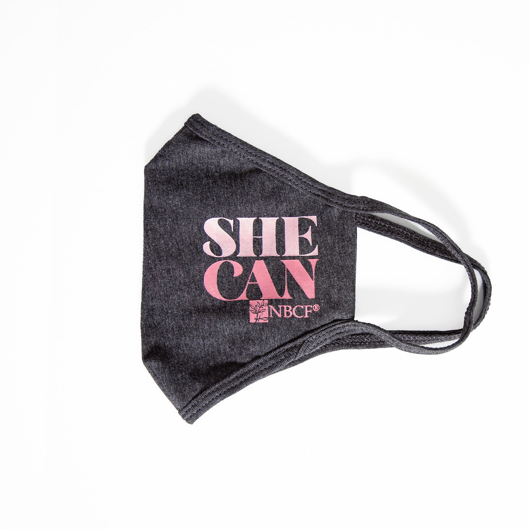 She Can Face Mask - Gray - NBCF