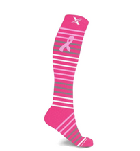 Load image into Gallery viewer, Breast Cancer Awareness Compression Socks (1 pair)