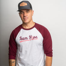 Load image into Gallery viewer, Team Hope Baseball Style T-Shirt - Swing